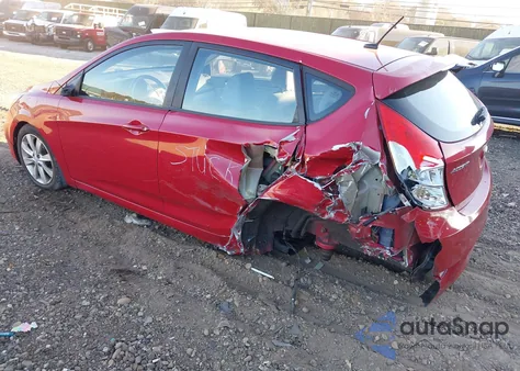 2005 Hyundai Accent Gls из США, поврежденный, VIN KMHCU5AE5CU018995